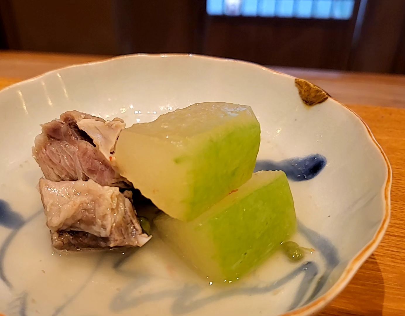 来月の試作
「スペアリブと冬瓜」

#浦和ディナー　 #和食　 #コース料理　 #日本酒　 #ジビエ　　 ※※※※※※※※※※※※※※※※
ご予約はこちらからどうぞ
https://edisone.jp/agarifuji/

料理とお酒　あがりふじ

浦和区東仲町15-16 1階

定休日　月曜

営業時間
12:00〜23:00　※最終入店21:00
(12:00～17:00は２日前までにご予約お願いします)