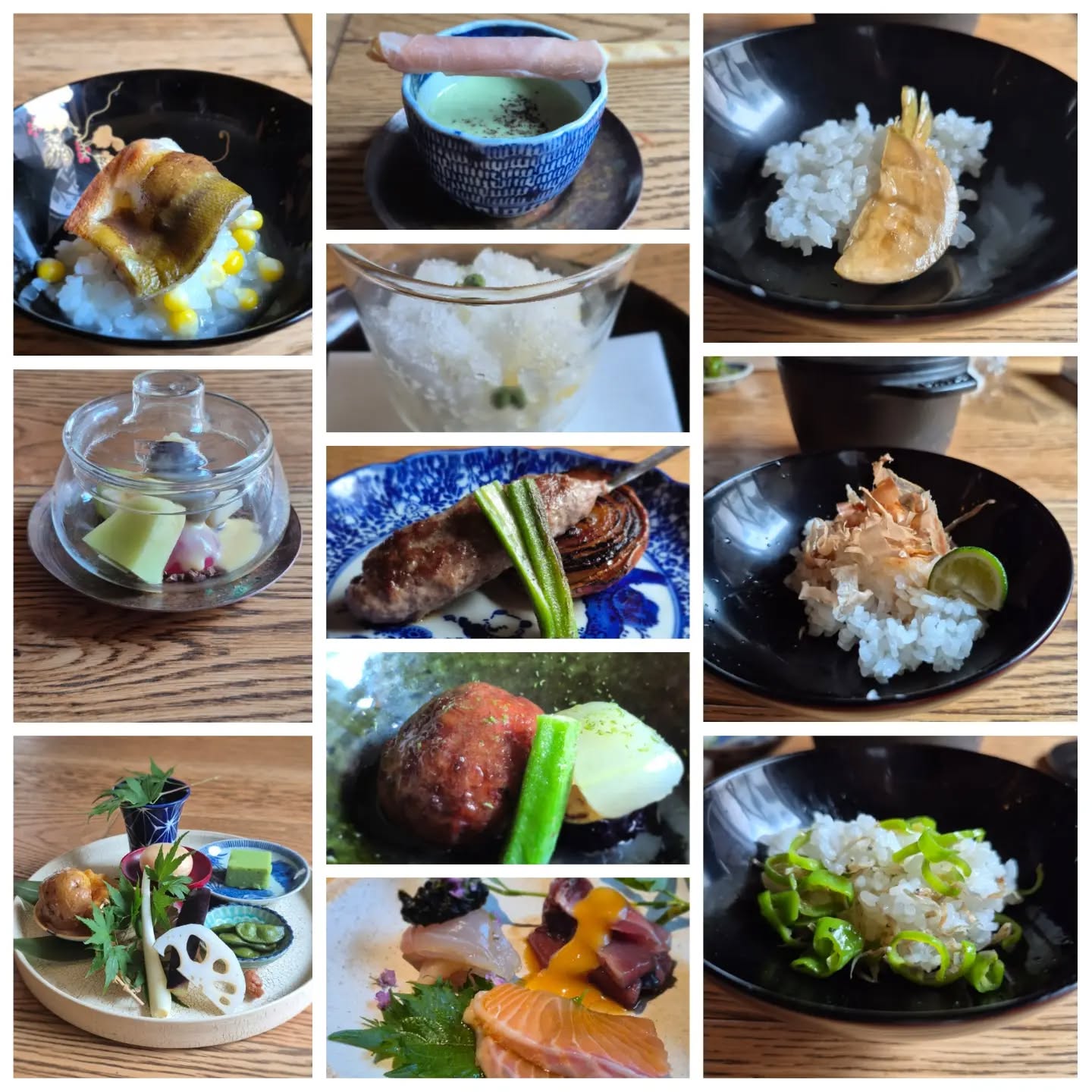 八月の献立

【先付】枝豆すりながし　生ハムスティック
【刺身】刺身三種
【お凌】鮎ととうもろこし雑炊
【八寸】夏の酒菜
【揚物】蓮根饅頭　海老しんじょ射込み
【焼物】ラムつくね　玉ねぎロースト
【酢物】レモンのグラニテ　実山椒
【食事】炊きたて白米
　　　　すだちごはん
　　　　じゃこと万願寺ごはん
【甘味】水菓子　

となりました
どうぞよろしくお願いいたします

※※※※※※※※※※※※※※※※

浦和での両家顔合わせなど節目のお食事や接待
ご家族、友人のグループでのご利用にもおすすめです

ご予約はこちらからどうぞ
https://edisone.jp/agarifuji/

料理とお酒　あがりふじ

浦和区東仲町15-16 1階

定休日　月曜

営業時間
12:00〜23:00　※最終入店21:00
(12:00～17:00は２日前までにご予約お願いします)